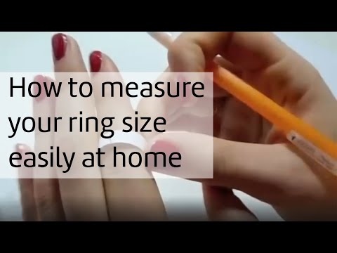 how to measure your ring size