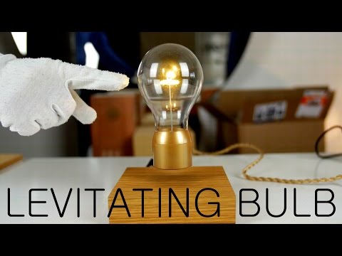 FLYTE - Levitating Light Bulb - Kickstarter - unboxing & demo