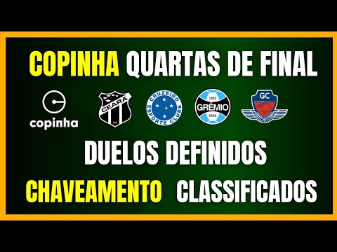 COPINHA 2026 | GRÊMIO AND CRUZEIRO ADVANCE | QUARTER-FINAL MATCHUPS | BRACKET