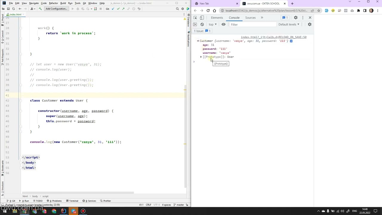 Javascrip UA Okten javascrip ua okten