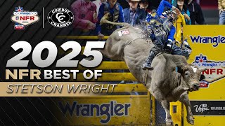 Stetson Wright is a Beast on Bulls and Broncs 🐂😤 All-Around 2025 NFR World Champion's Best Rides!
