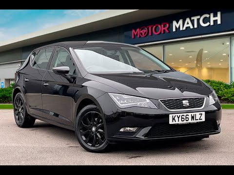 Used SEAT Leon SE Technology 1.2TSI in Midnight Black - KY66WLZ - Motor Match Crewe