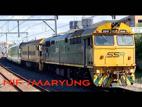 Australian  Trains Mariyung/NIF Transfer at North Strathfield