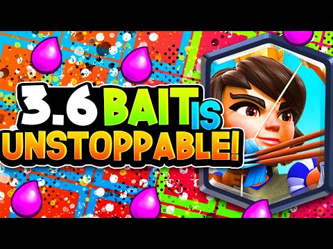 #1 STRONGEST LOG BAIT DECK in CLASH ROYALE! 3.6 BAIT!