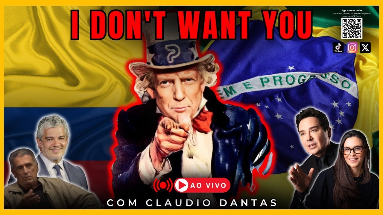 A reação de BRASIL e COLÔMBIA à deportação de ILEGAIS e o método TRUMP