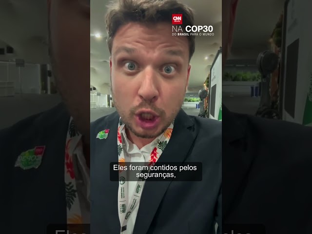 Manifestantes protestam em área restrita da COP30 | CNN Brasil