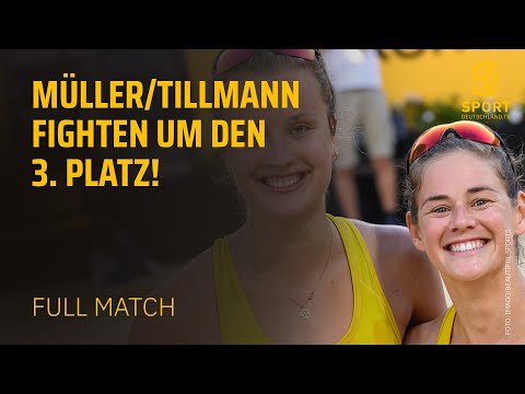 Deutschland - Schweiz | Full Match - Spiel um Platz 3, Beachvolleyball-WM 2022 | SDTV Volleyball