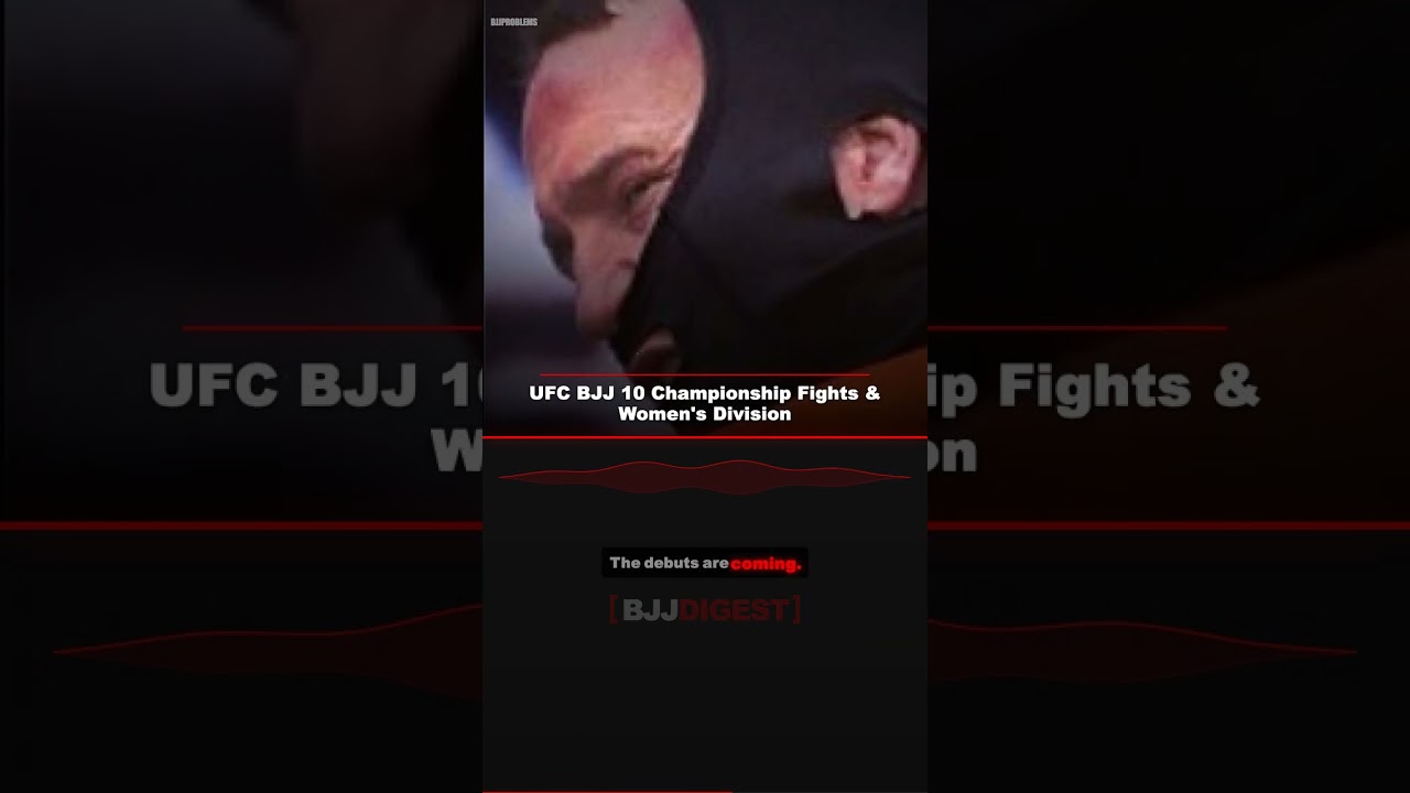 UFC BJJ 10: Three Titles, Women's Featherweight Debut #Shorts