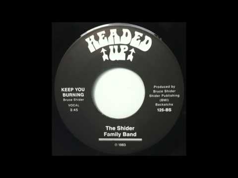 The Shider Family Band ‎– Keep You Burning -  (1983)  Backatcha Records