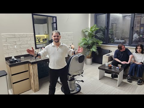 I'm so Happy | New ASMR Barber Shop Studio for the best Massage Experience