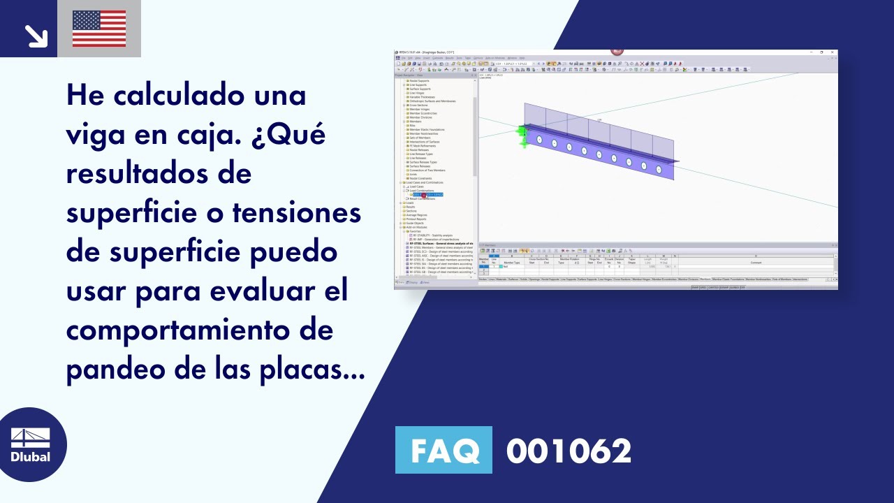 [EN] FAQ 001062 | He calculado una viga cajón. Welche Flächenergebnisse bzw. Flächenspa...