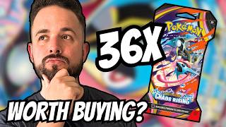 Should You OPEN 36X Chaos Rising Sleeved Booster Packs?