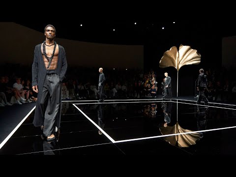 Emporio Armani Menswear Spring Summer 2024: Elevating Casual Elegance to New Heights