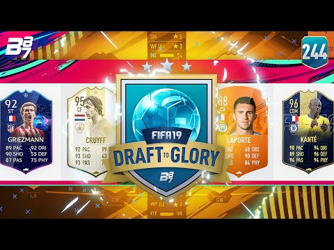 OHH GAME STOP IT! ANOTHER UNREAL TEAM! | FIFA 19 DRAFT TO GLORY #244