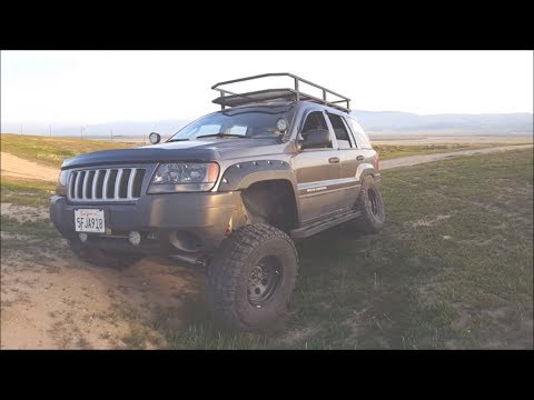 4.6 JEEP STROKER WJ FIRST FLEX TEST ON 33's