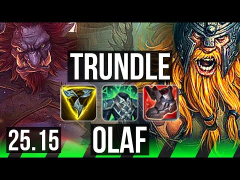 TRUNDLE vs OLAF (JGL) | 11/2/16 | KR Challenger | 25.15