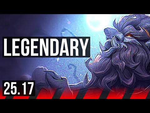TRUNDLE vs FIORA (TOP) | 12/1/3, Legendary | KR Master | 25.17