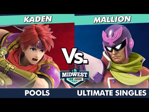 Midwest Arcadian 3 Pools - Kaden (Roy) Vs. MALLION (Captain Falcon) SSBU Ultimate Tournament