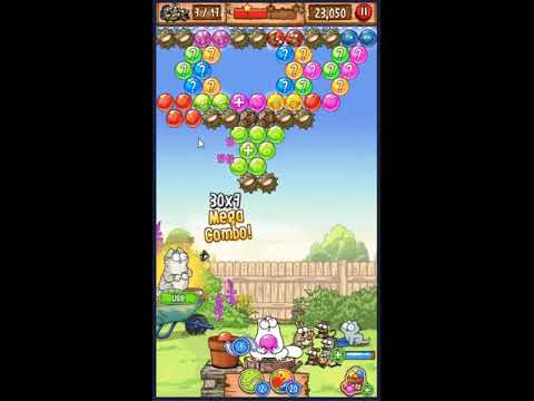 Simon's Cat Pop Time Level 484 - NO BOOSTERS 😺 | SKILLGAMING ✔️