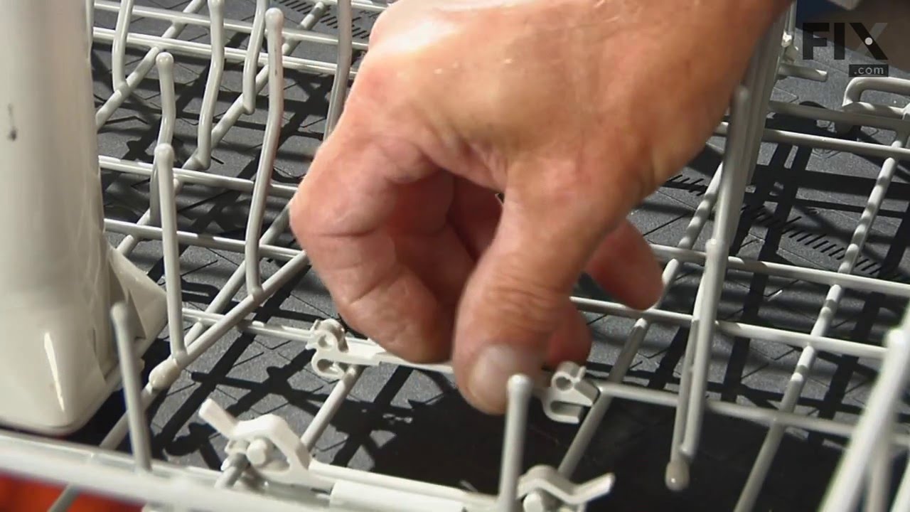 Replacing your Maytag Dishwasher Fold Away Tine Clip