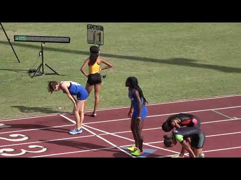 Girls 200m Heat 3 Prelims Spartan Invitational - Miami Southridge 2/23/2019
