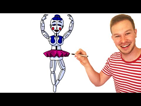 How to Draw Ballora from FNaF Sister Location