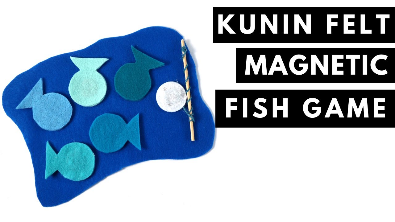 Kunin Felt No Sew Magnetic Fish Game