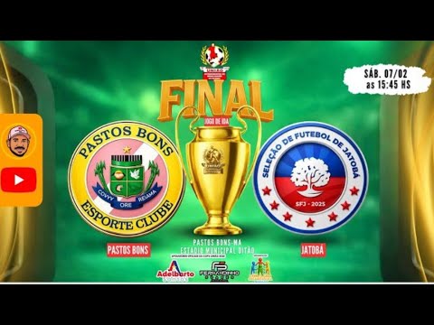 SBT  MARANHÃO AO VIVO - 3° COPA UNIÃO DO MEDIO SERTÃO | SEL. PASTOS BONS x SEL. JATOBÁ | AO VIVO E C