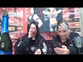 Giulia and Maika try to read an English comment while having a drink | STARDOM