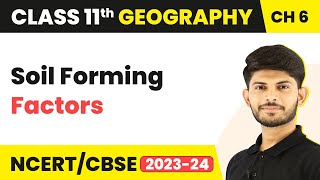 Soil Forming Factors - Geomorphic Processes | Class 11 Geography