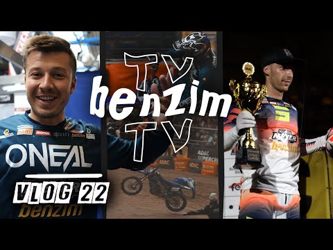 He wins it? Crashes and crazy toilets | Behind the scenes Motorrad Meyer Racing Supercross Stuttgart
