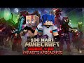 100 Hari Di Minecraft Hardcore Parasite Apocalypse