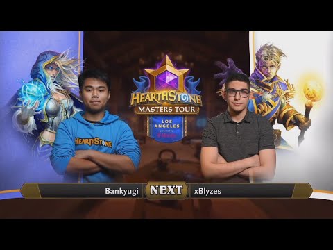 《爐石戰記》大師巡迴賽 洛杉磯站 - Day 3 準決賽 | Bankyugi vs xBlyzes