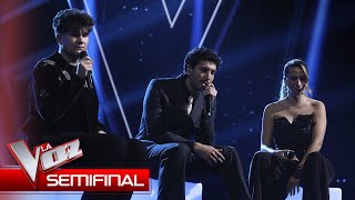 Download lagu Sebastián Yatra, Oihan and Kimy Touw - Pareja del año | Semifinal | The Voice Spain 2025 mp3 Download lagu Sebastián Yatra, Oihan and Kimy Touw - Pareja del año | Semifinal | The Voice Spain 2025 mp3