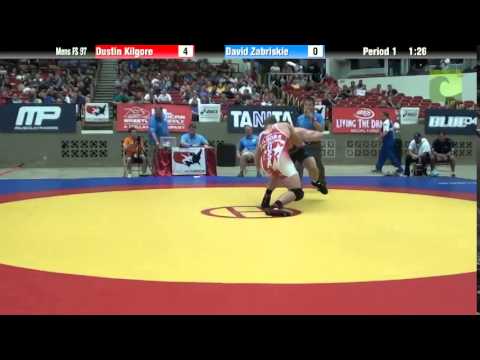 97 KG - Dustin Kilgore vs. David Zabriskie