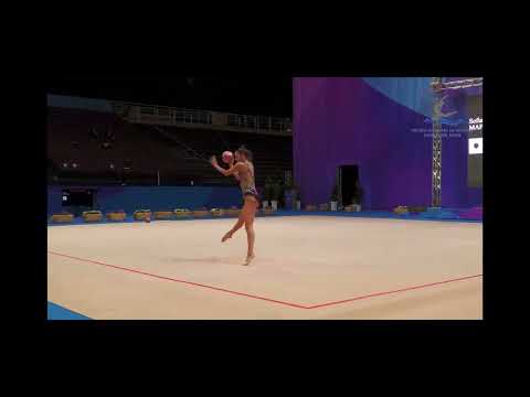 Sofia Maffeis ball 2022. World Cup Athènes