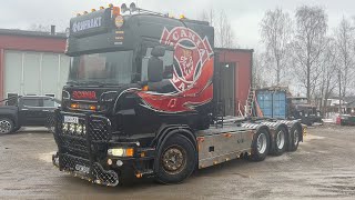 Scania R620 LB8X4 hook lift truck for sale - Image 4 | Autoline IL Scania R620 LB8X4 hook lift truck | Image 4 - Autoline