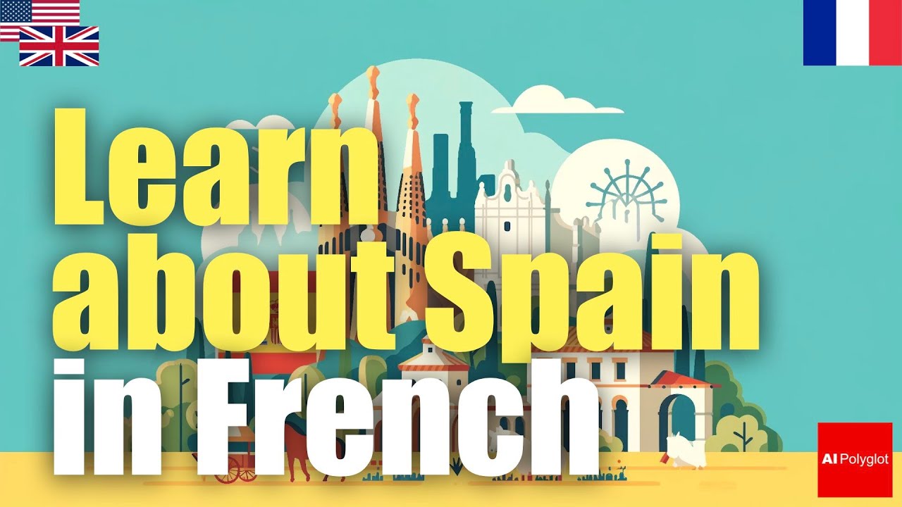 Learn about Spain in French | Passive listening | Second Foreign Language | with hiragana episode artwork