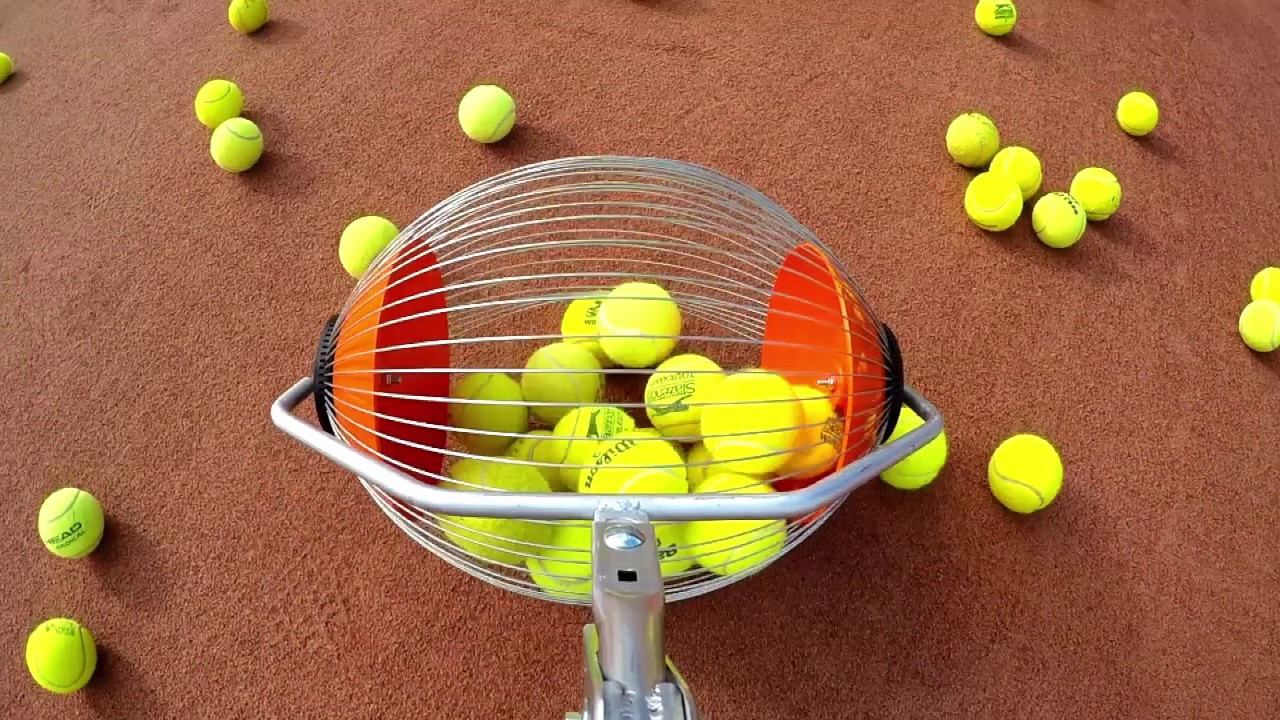 Ronyme Strumento per Raccogliere Palline da Tennis, Tubo per Raccogliere Palline, Contiene 17-21 Palline