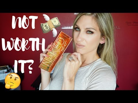 NOT WORTH THE HYPE?│URBAN DECAY NAKED HEAT PALETTE REVIEW & COMPARISONS Video