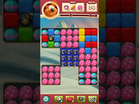 TOON BLAST 2376 hammer 2 STARS