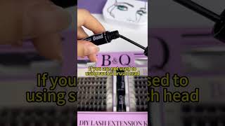 Master DIY Lashes with Double-Ended Tubes #diylashesathome #athomediylashes