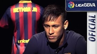 Entrevista a Neymar, jugador del FC Barcelona - HD