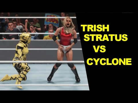 WWE 2K19 Trish Stratus vs Cyclone - Extreme Rules