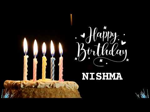 NISHMA Birthday Song | USA Birthday Song For Girls | Comment Your Name For Song