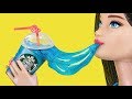 10 DIY Making The Smallest Slime In The World / Clever Barbie Hacks And Crafts
