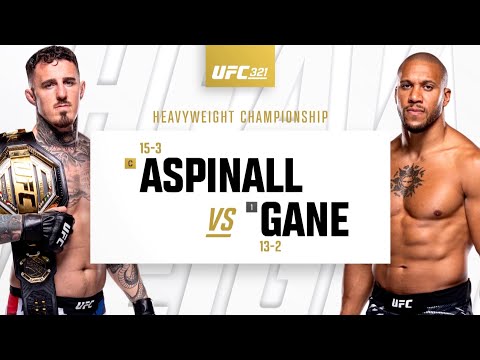 UFC 321: Tom Aspinall vs Ciryl Gane Highlights