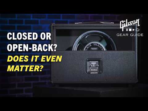 Offene oder geschlossene Gitarrenboxen – was ist für IHREN Musikstil am besten?