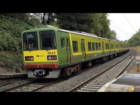 Irish Rail 8520 Class Dart Train 8624 - Raheny Station, Dublin