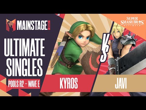 Kyros vs Javi - SSBU Singles: Pools R2 Wave E - Mainstage 2021 | Young Link vs Cloud